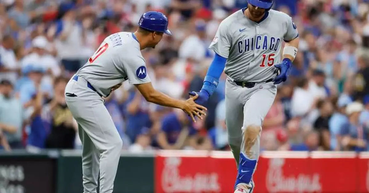 Bregman's 2-run homer in the 7th propels the Cubs to a 5-3 victory over the Reds