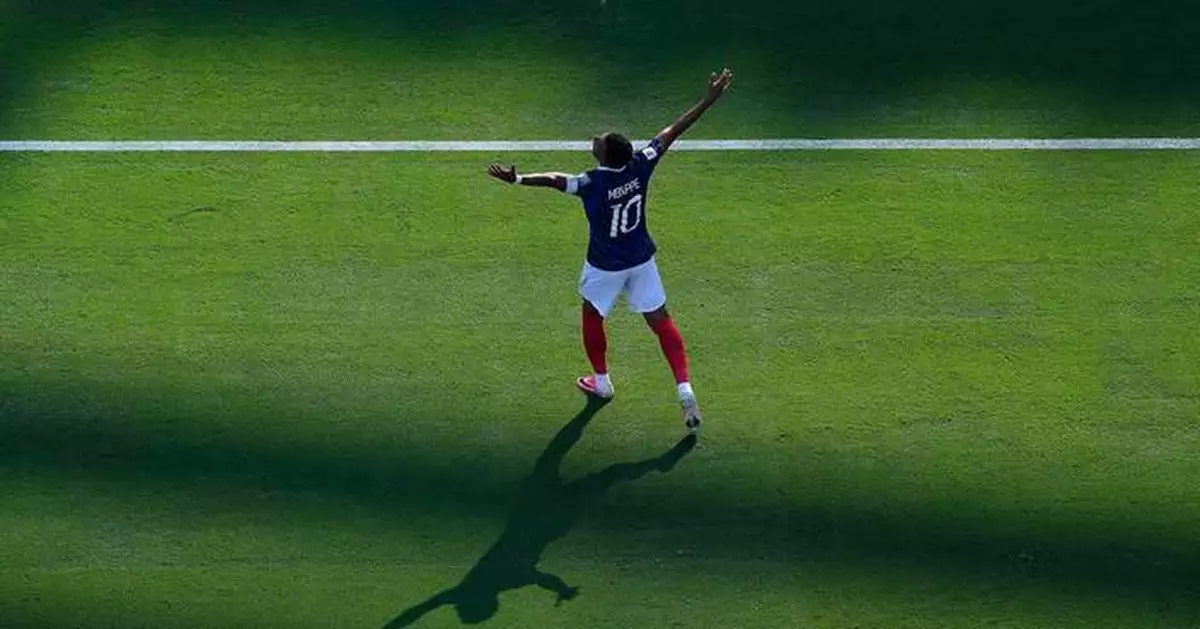 One Extraordinary Photo: France’s Kylian Mbappe stands alone