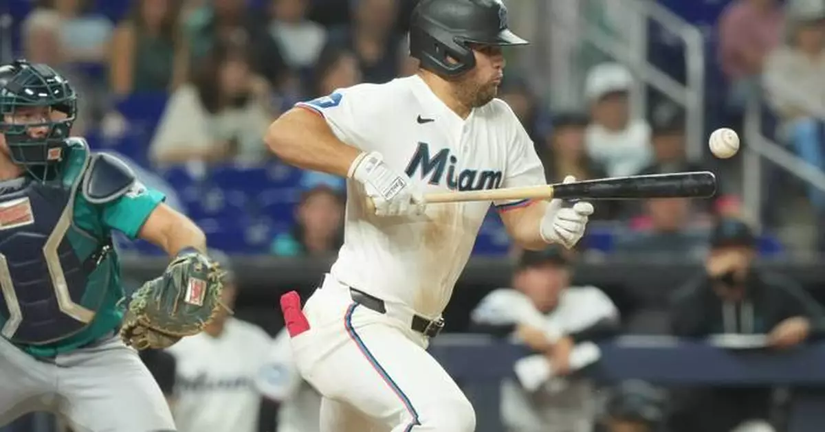 Jakob Marsee hits deep game-ending single in 10th to give Marlins 6-5 win over Mariners