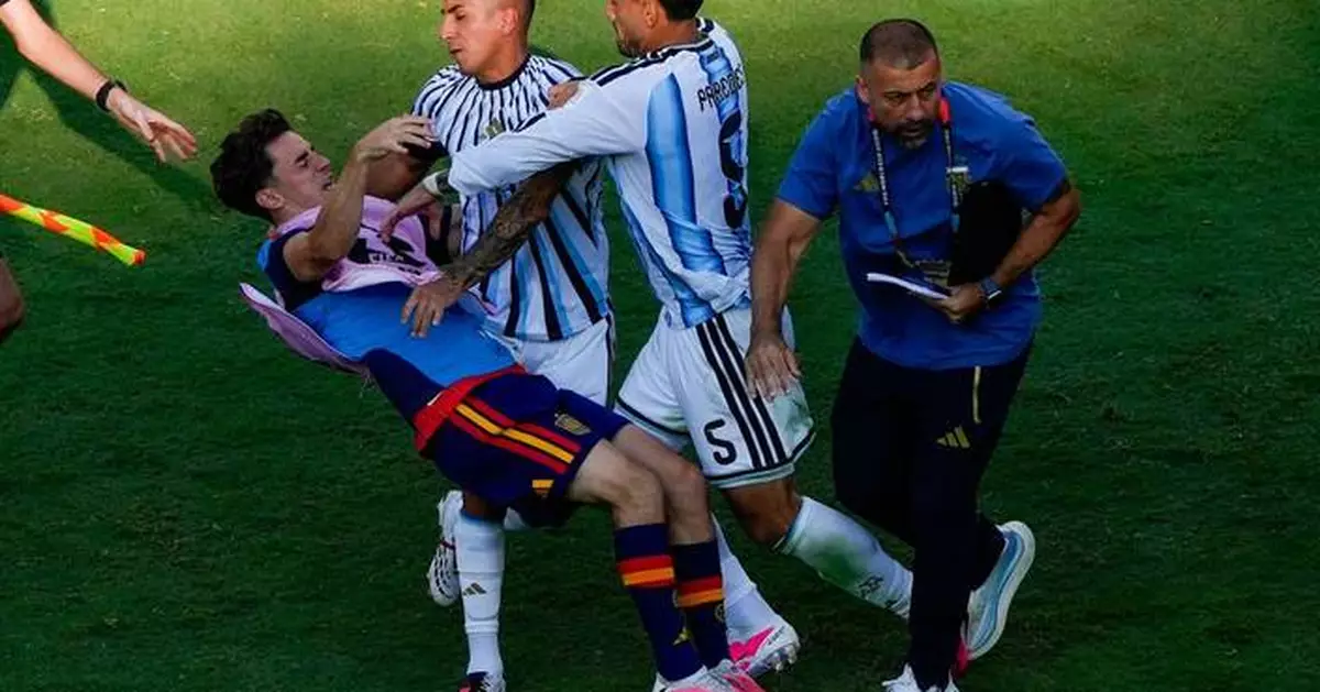 FIFA investigates Argentina players confronting Spain’s on-field World Cup celebrations
