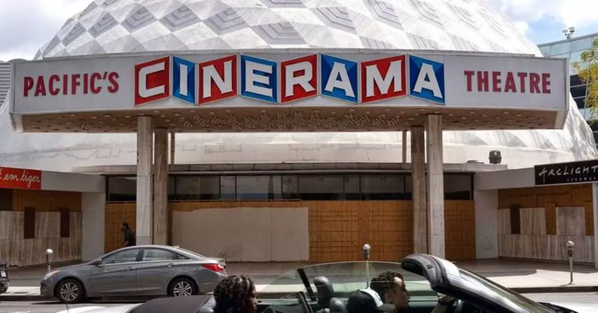 Cinerama Dome, an iconic Hollywood theater shuttered by COVID pandemic, will reopen