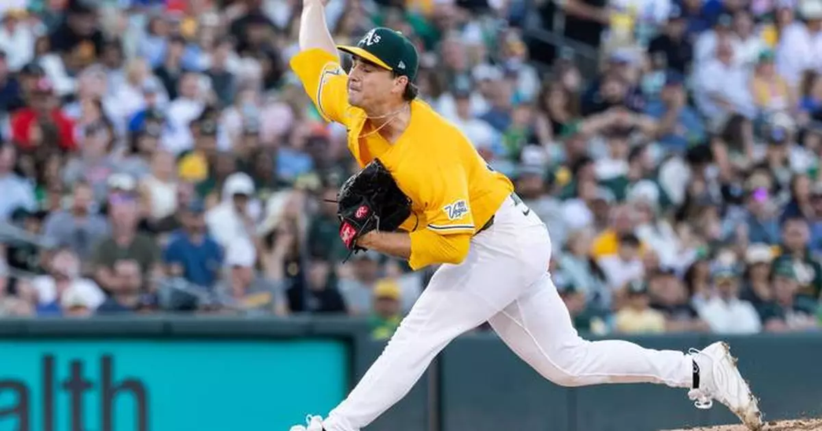 Athletics pitcher J.T. Ginn loses no-hit bid in 7th inning against Nationals