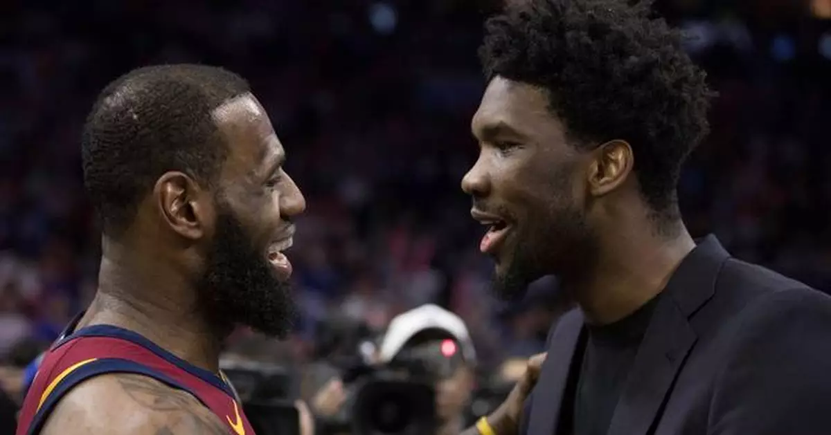 LeBron James listened to Joel Embiid's 76ers' pitch, 12 years later. The East is in for a shakeup