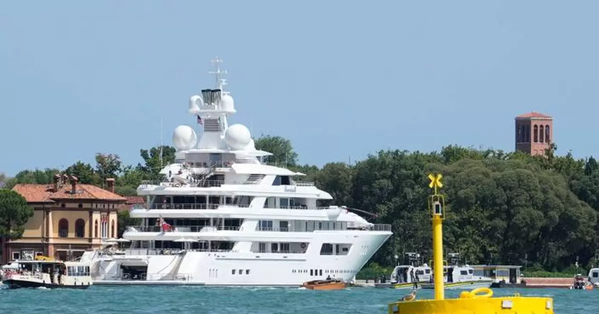 Trump's envoy faces protests in Venice on latest stop of super yacht diplomacy tour