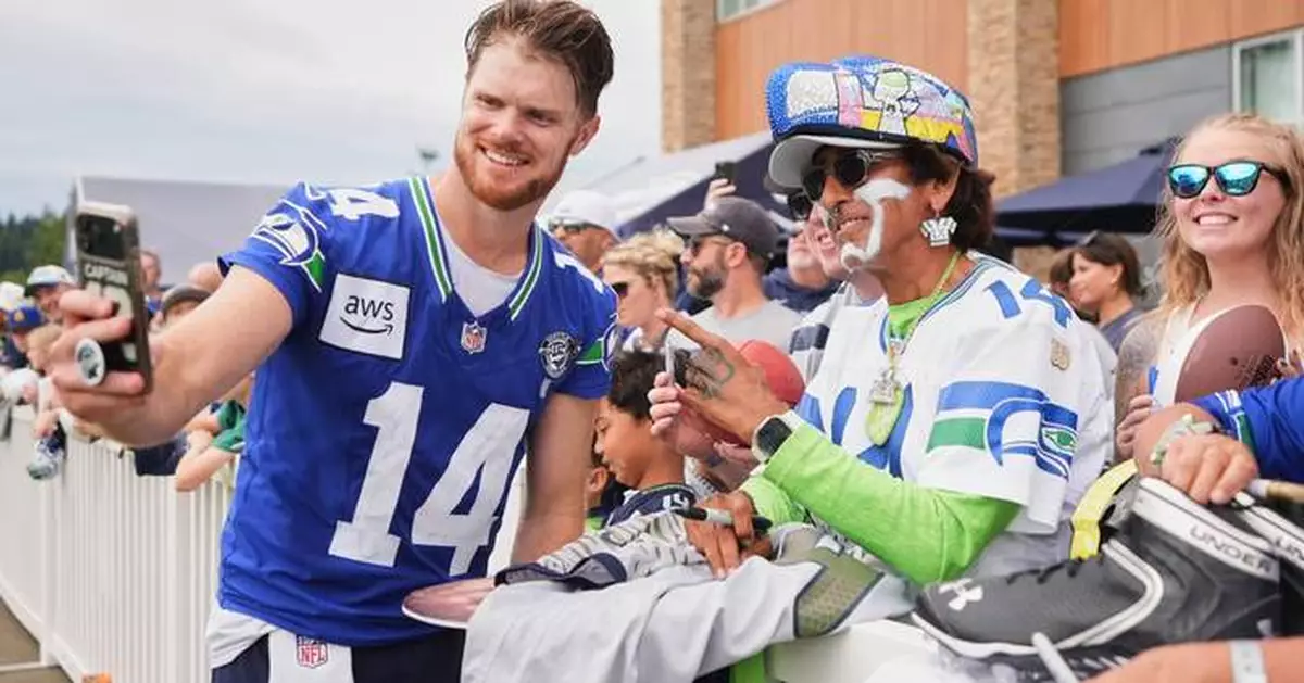 Sam Darnold uninterested in narratives about him, but ready to help Seahawks defend Super Bowl crown