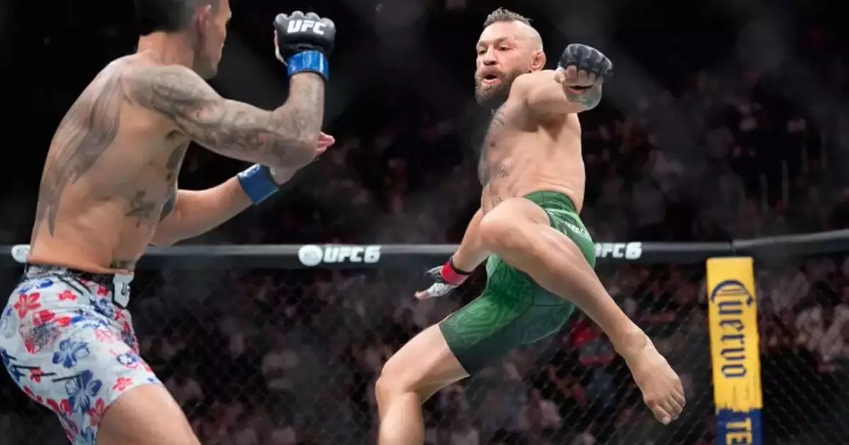 Conor McGregor suffered torn ACL in shortened return fight against Max Holloway