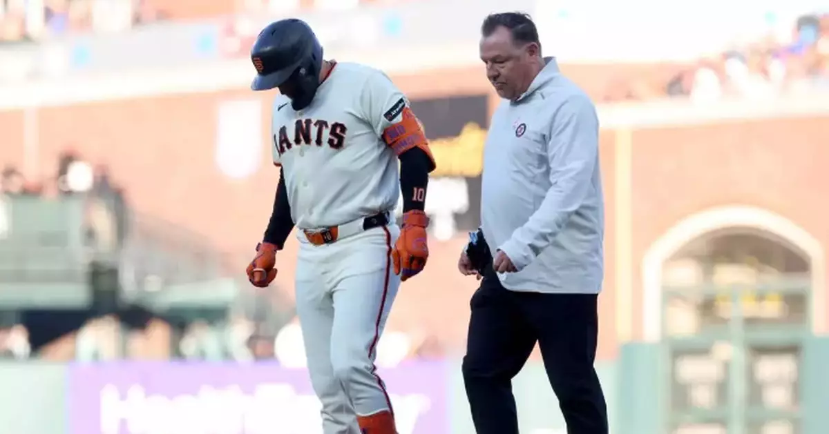 Giants put infielder Casey Schmitt on 10-day injured list with torn meniscus in left knee