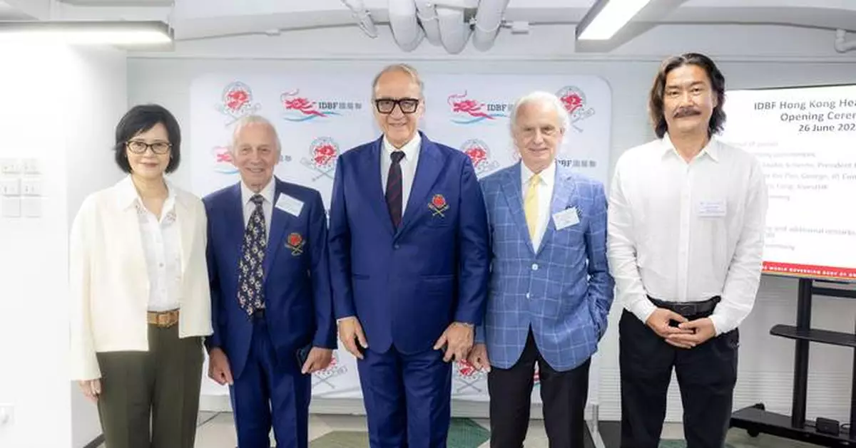 IDBF Opens Global Headquarters in Hong Kong, Strengthening City's Sports Economy and Heritage