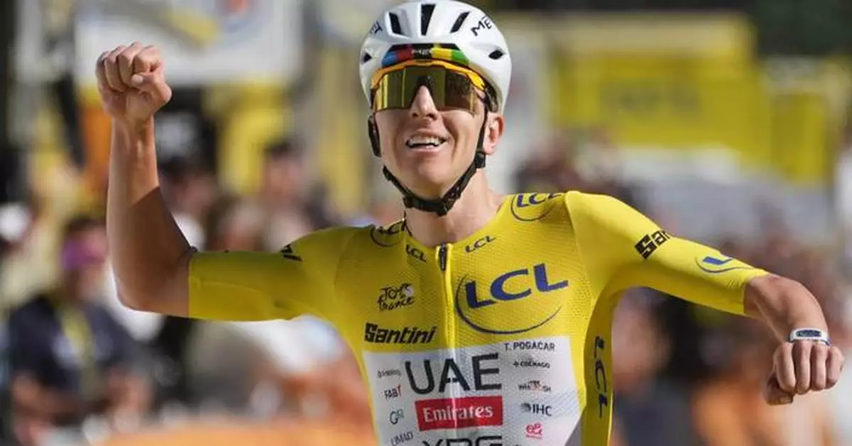 Pogacar launches brilliant attack on Alpe d'Huez to win stage 19 of the Tour and extend lead
