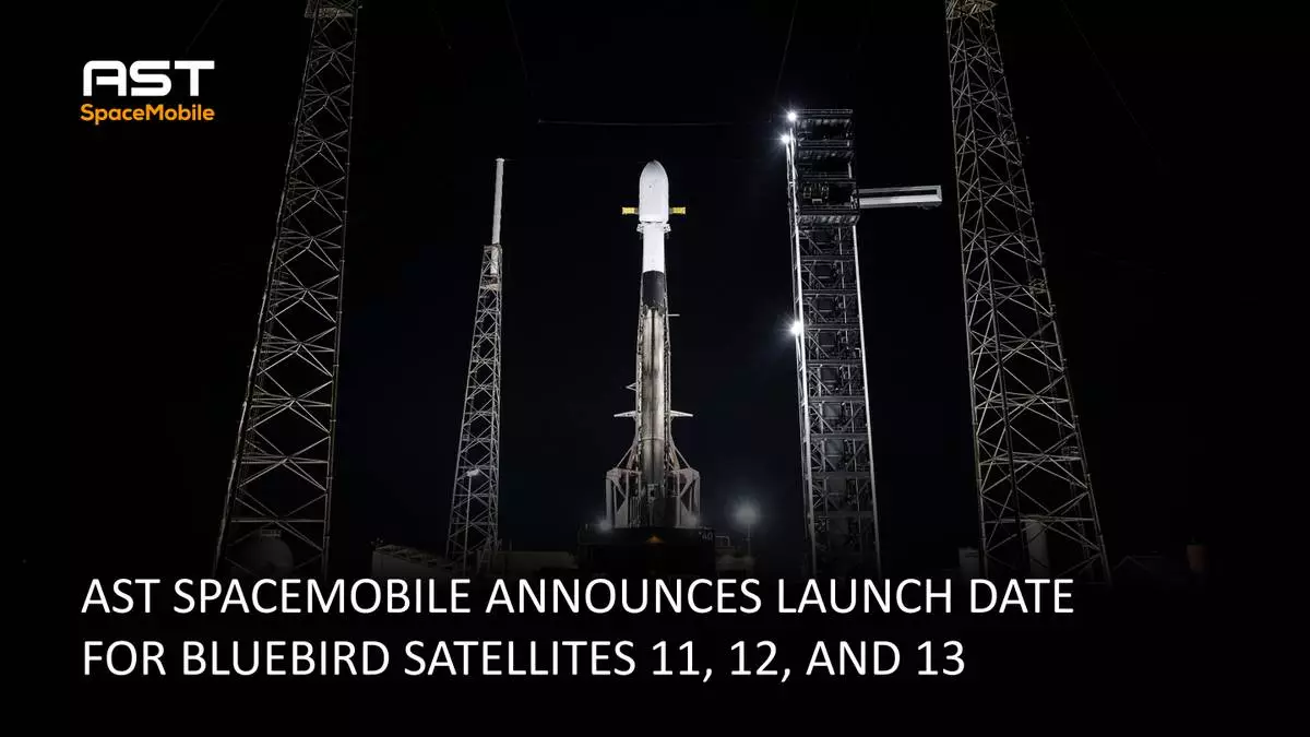 AST SpaceMobile Announces Launch Date for BlueBird Satellites 11, 12, and 13