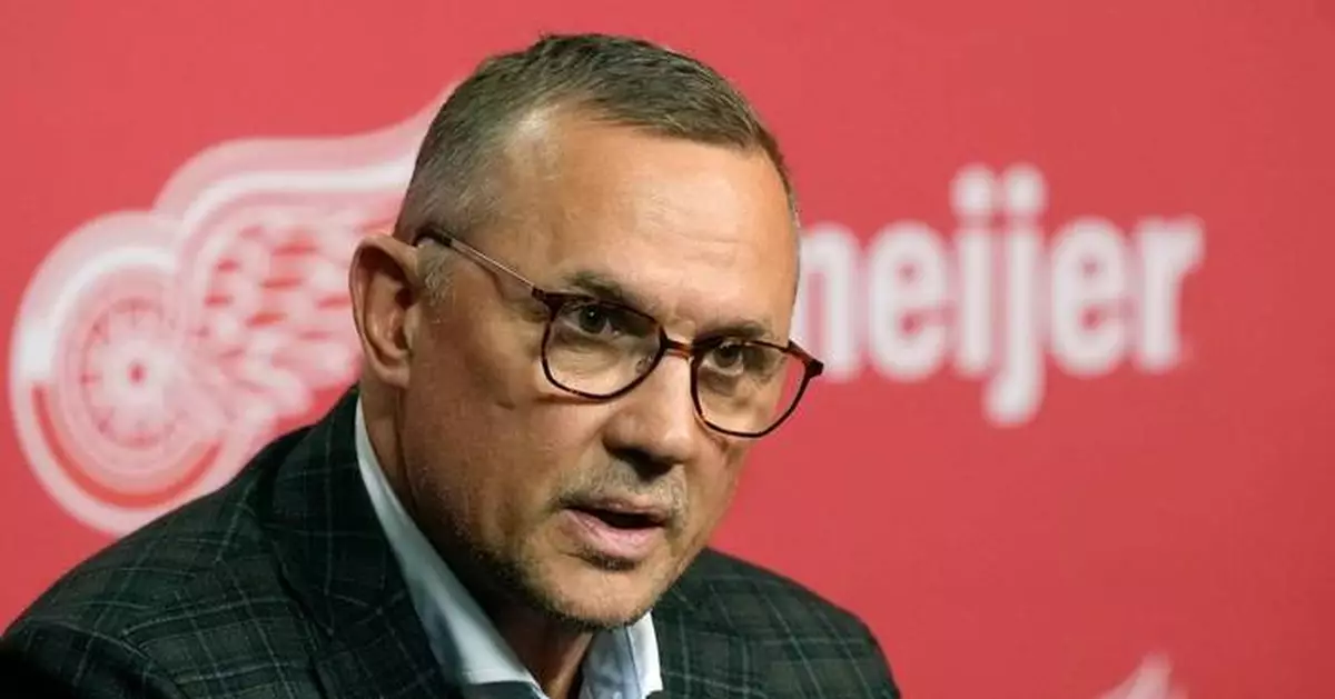 Steve Yzerman abruptly steps down as general manager of the Detroit Red Wings