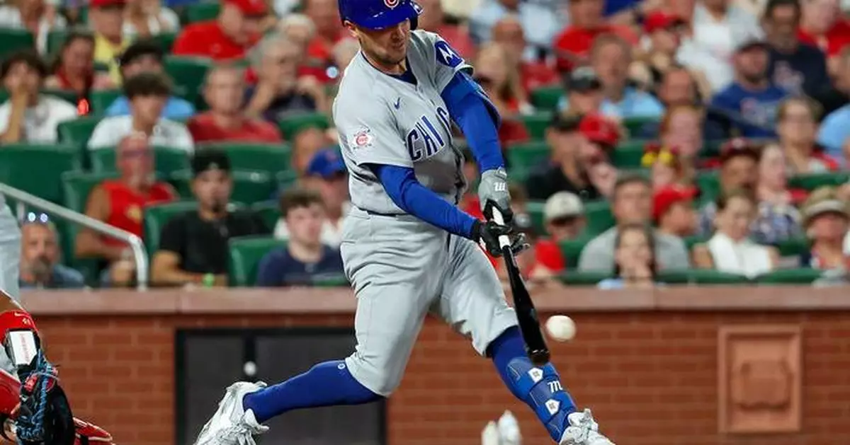 Bregman breaks out of slump with a HR, 2 doubles as the Cubs beat the Cardinals 7-3