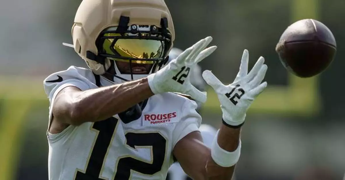 Saints receiver Chris Olave agrees to a 4-year extension worth up to $132 million
