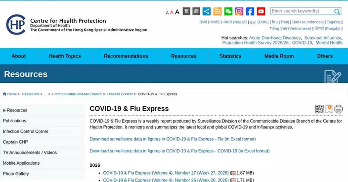 Health Authorities Investigate Severe Influenza A Case in 9-Month-Old Boy, Urge Public Health Precautions.