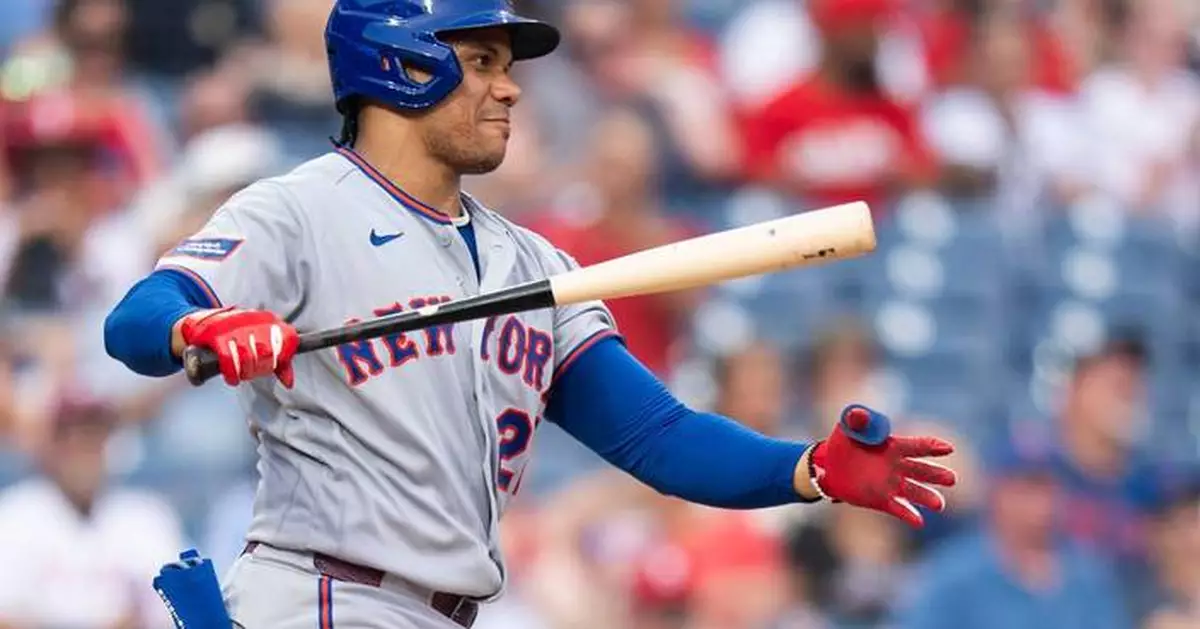 Mets slugger Juan Soto leaves game against Dodgers with left calf soreness