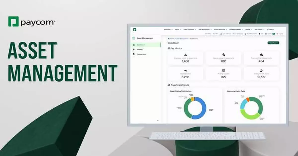 Paycom’s Newest Tool Automates Asset Management, Prevents Losses and Increases Compliance for Employers