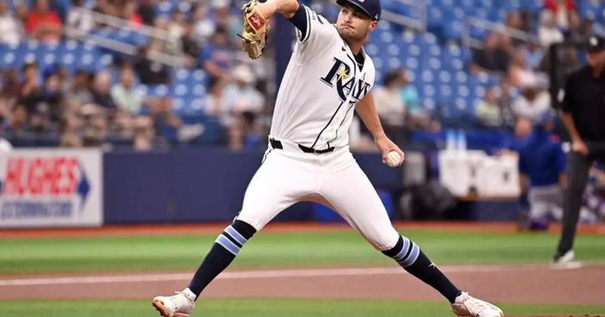Rays starter Shane McClanahan leaves game vs. Rangers because of back tightness