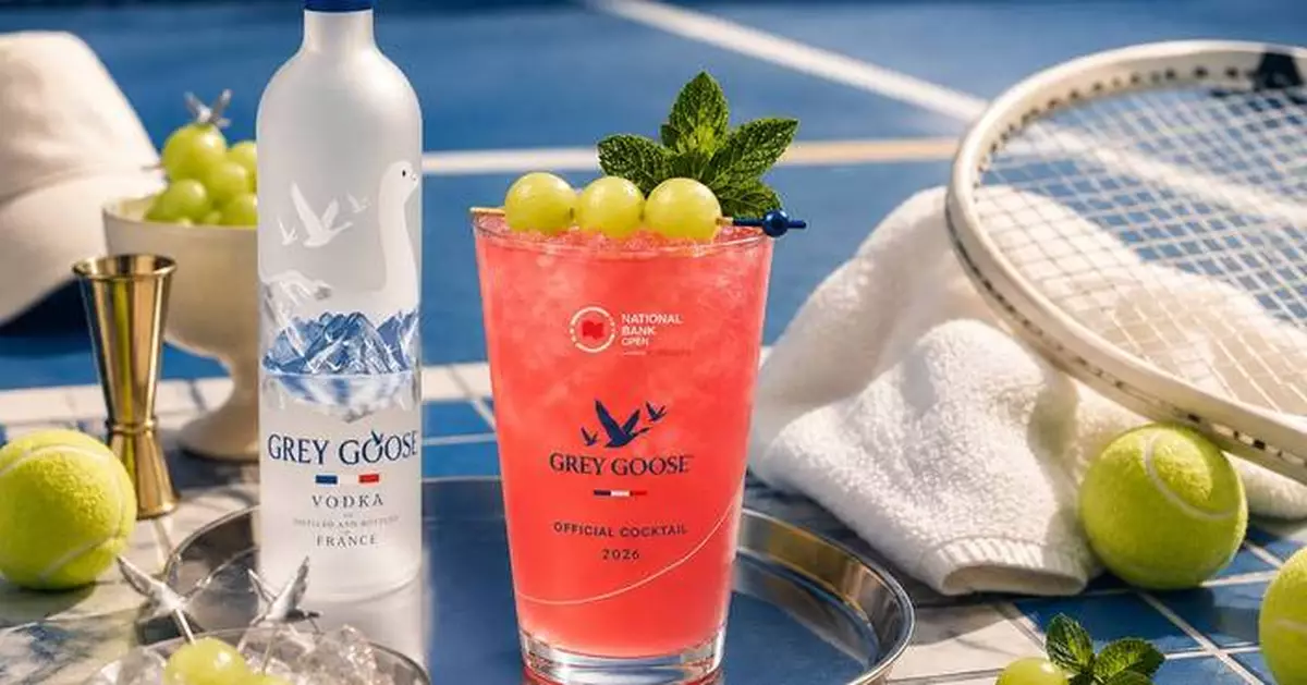 GREY GOOSE® Vodka Serves Up Le Melon Ace, the Official Cocktail of the National Bank Open presented by Rogers