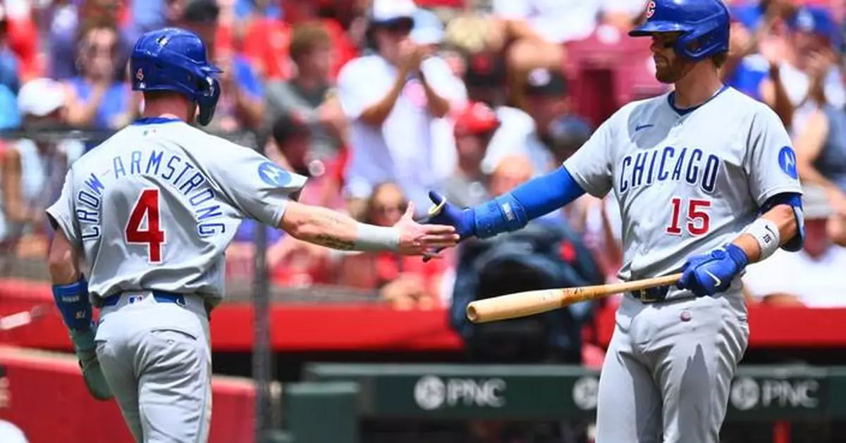 Bregman's season-high 4 RBIs lead Cubs over Reds 8-4 heading into break