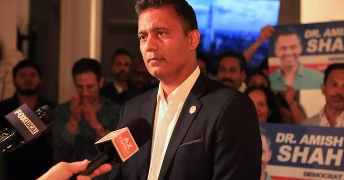 Amish Shah wins Democratic congressional primary in Arizona, a blow to the party establishment