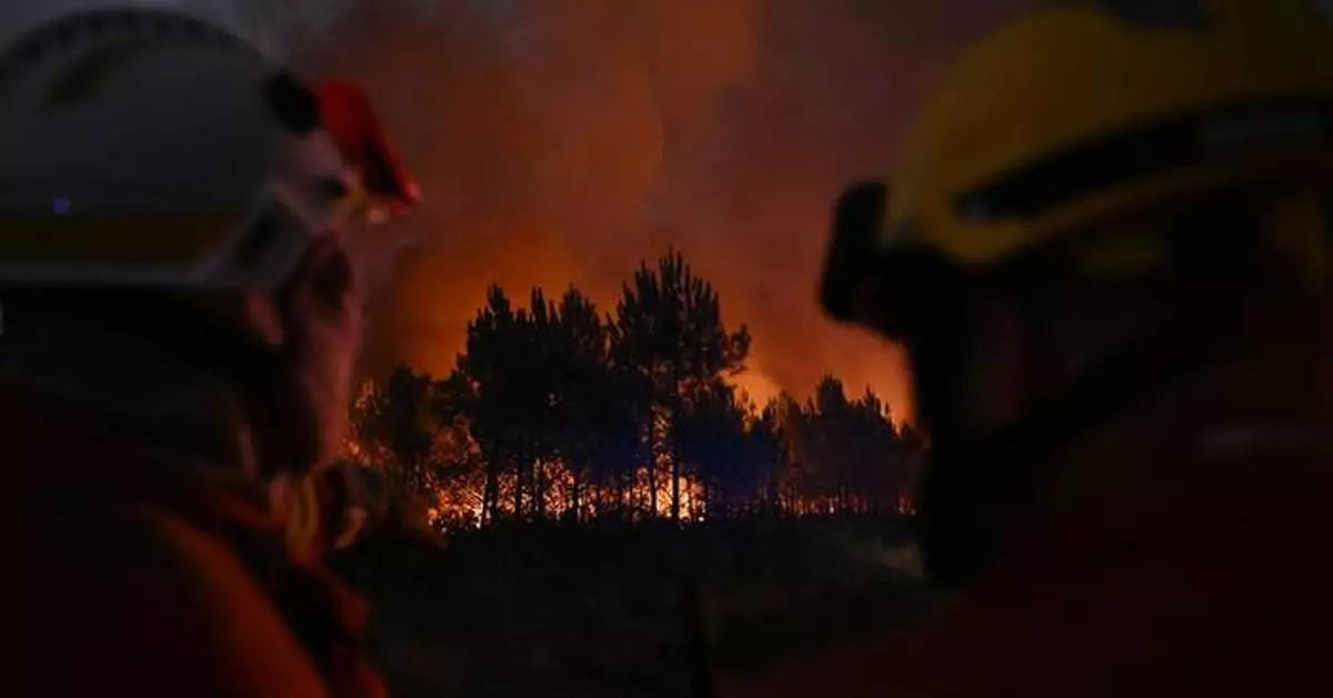 France battles wildfire 4 times the size of Paris as soaring heat threatens new surge