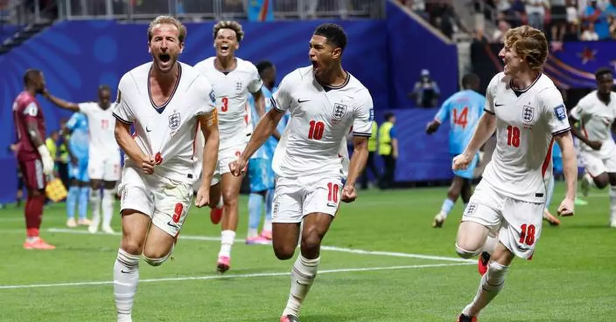 Harry Kane sends England into the round of 16 of the World Cup after 2-1 win against Congo