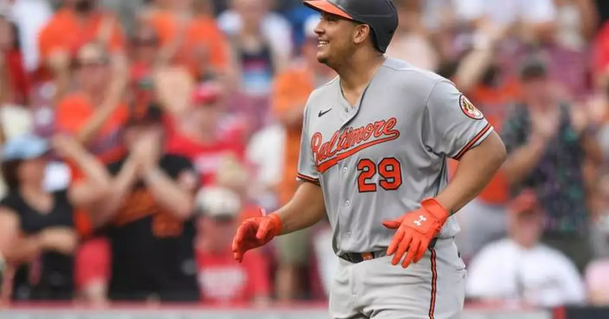 Samuel Basallo hits 2-run homer to back Trevor Rogers as Orioles blank Reds 3-0