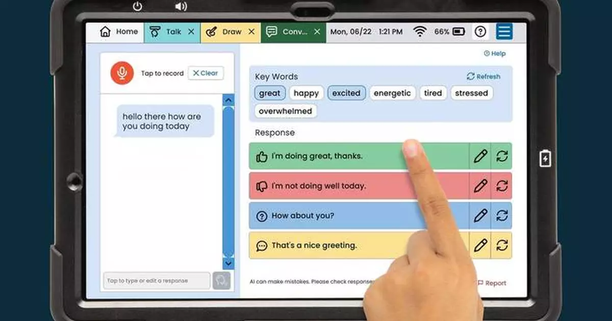 Lingraphica Supports Spontaneous Communication With New Conversations Tool