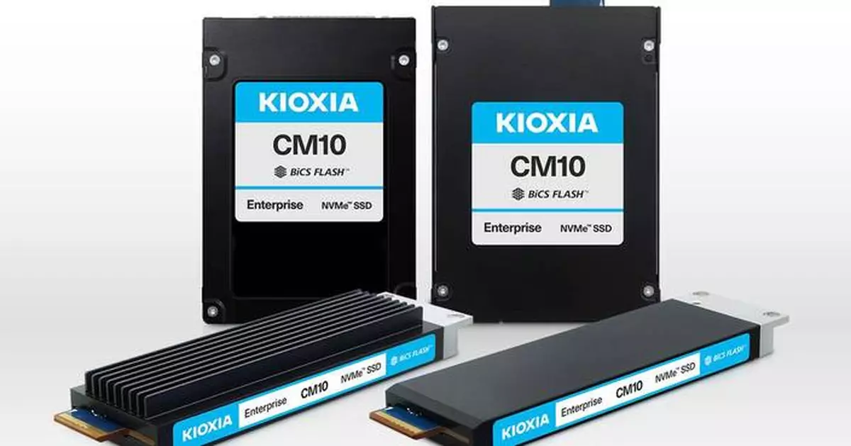 Kioxia Introduces First PCIe® 6.0 Enterprise SSDs Utilizing Newest BiCS FLASH™ Generation 10 Flash Memory