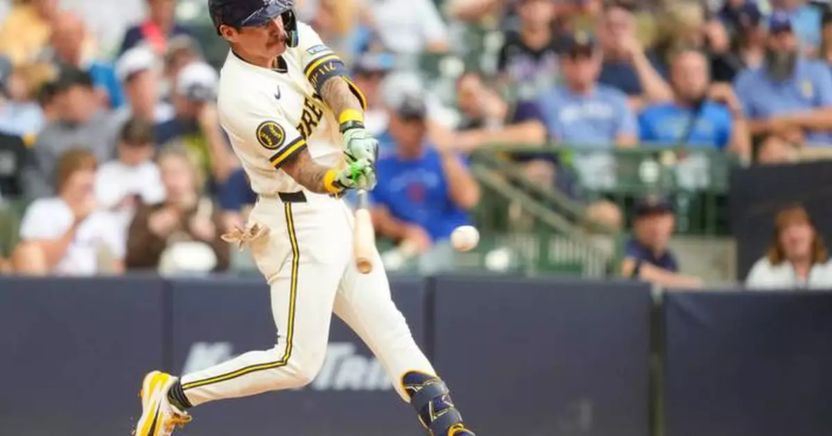Joey Ortiz stays hot, going 3 for 3 in the Brewers' 4-3 win over the Mets