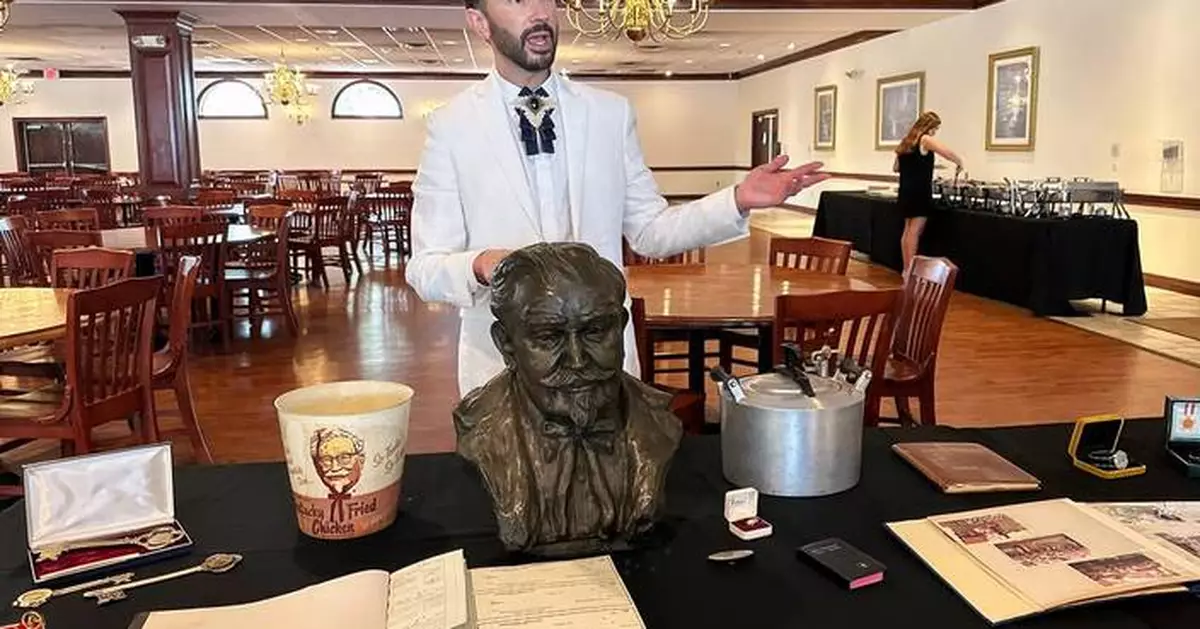 KFC founder Colonel Sanders' personal items, former home and restaurant up for auction