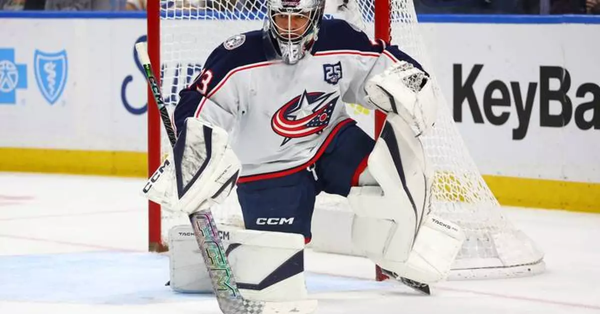 Blue Jackets sign goaltender Jet Greaves to $15 million, 3-year deal through the 2028-29 season