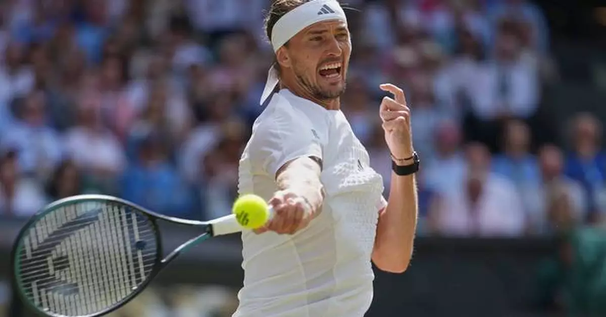 Zverev to play for 2nd straight Grand Slam trophy in Wimbledon final after ending Fery's run
