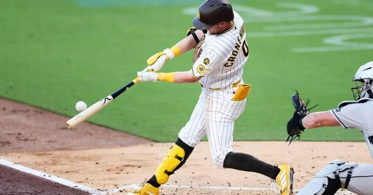 Cronenworth's 3-run homer carries Padres to 4-1 win over Gallen, Diamondbacks