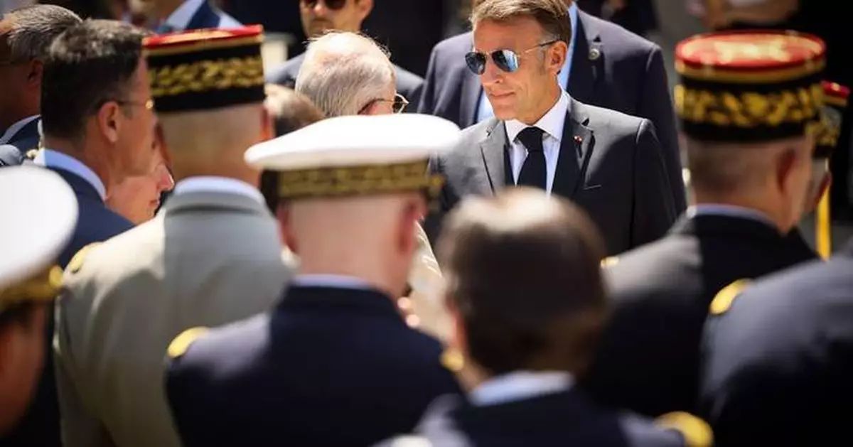 European troops and warplanes join Paris Bastille Day parade in a show of unity for Ukraine