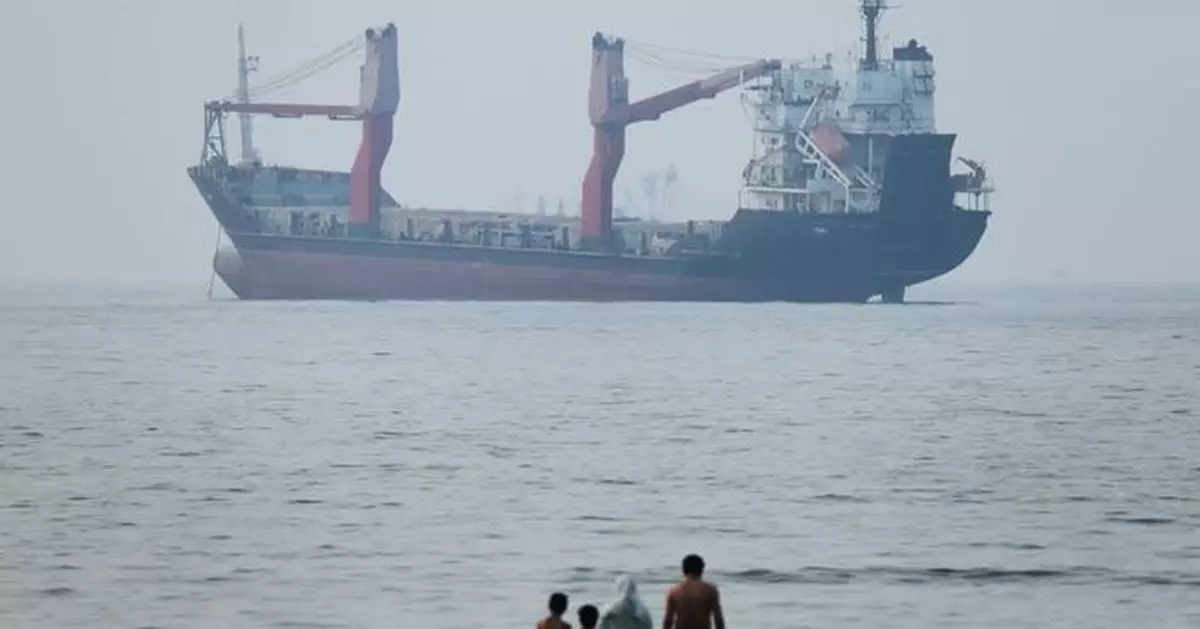 Ship runs aground in Strait of Hormuz, Iranian state TV reports