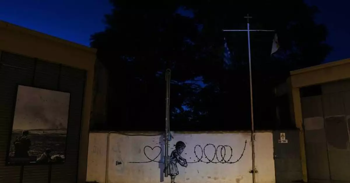 A wall through Nicosia reflects the decades-old ethnic divide in Cyprus, in photos