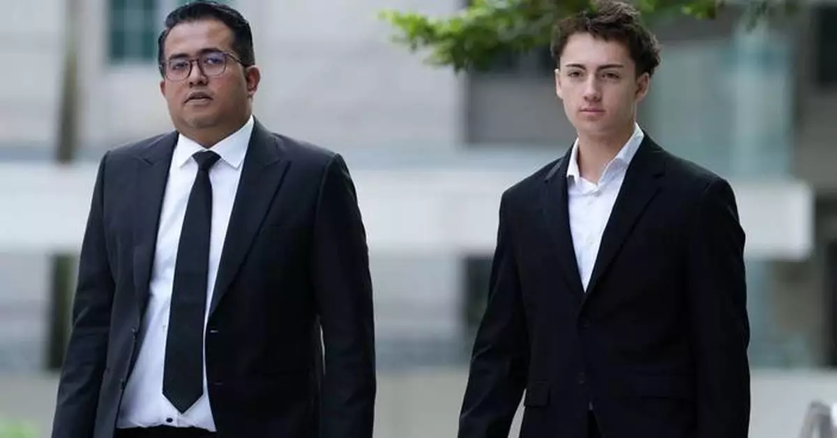 French student pleads guilty and is fined for a straw-licking stunt in Singapore