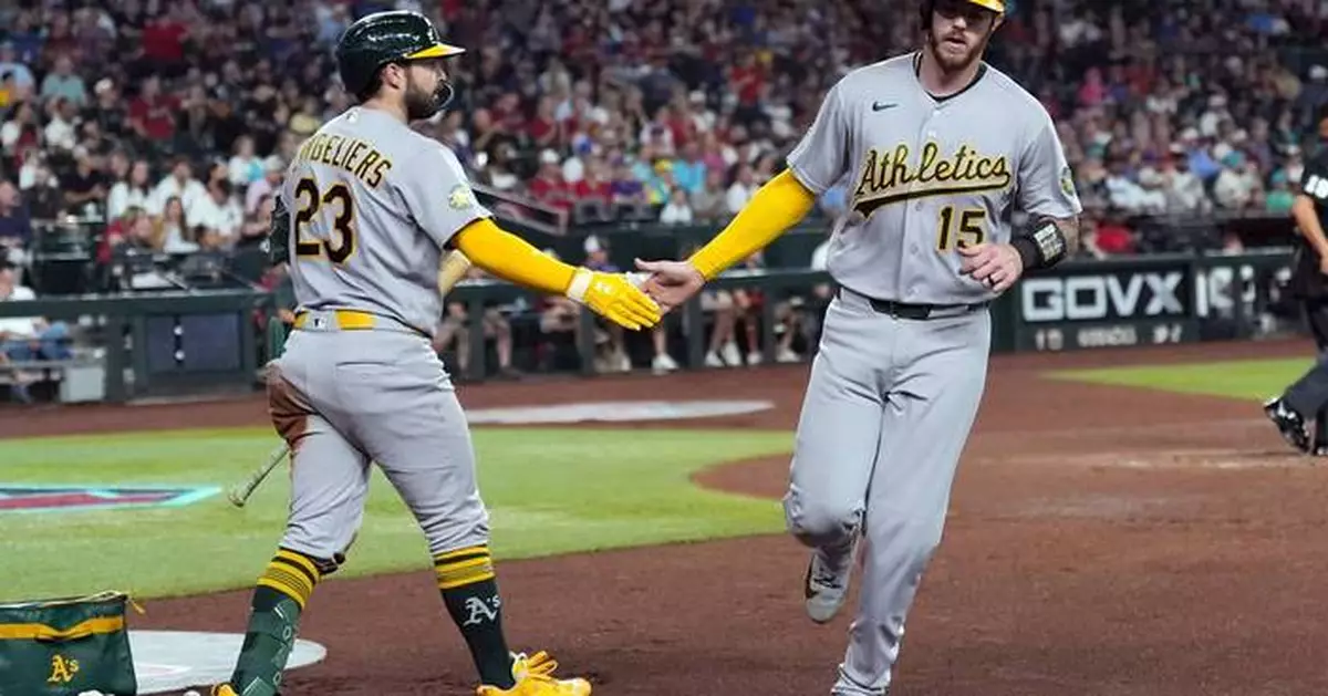 A's Shea Langeliers, Mark Leiter Jr. to have season-ending surgeries this week