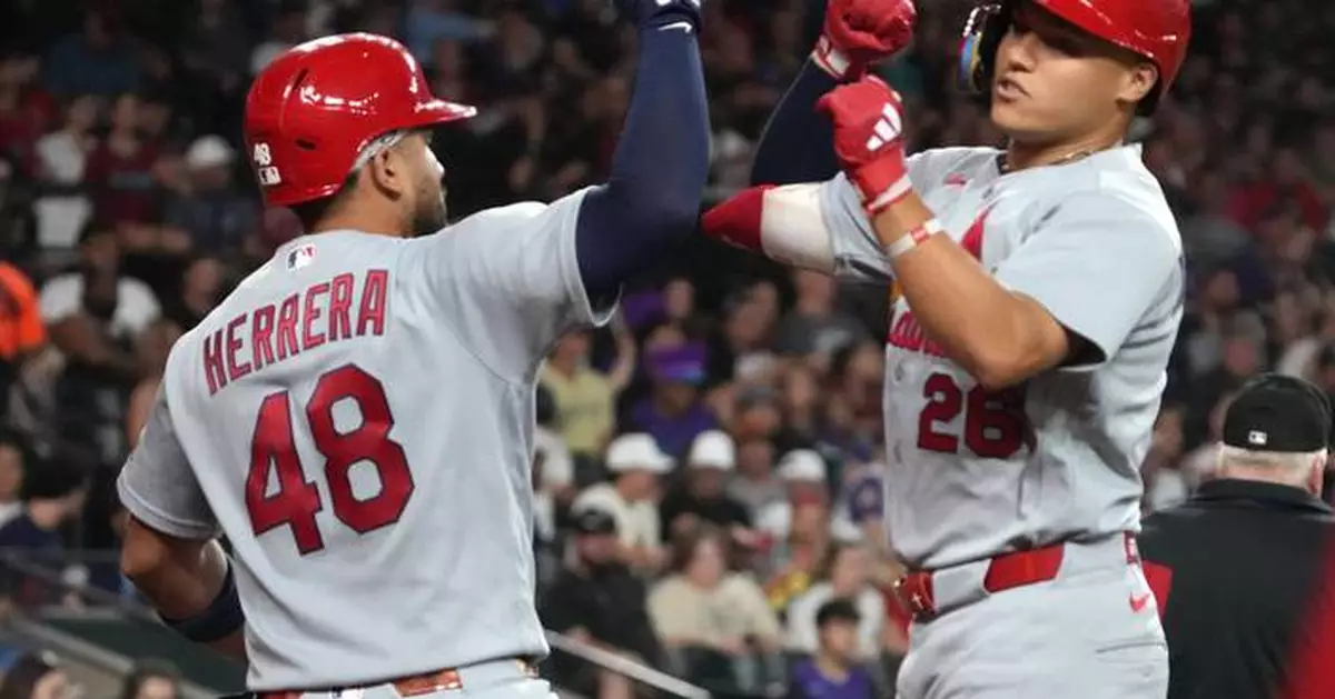 Wetherholt hits solo HR, Winn has 3 RBIs to lead the Cardinals past the D-backs 5-4