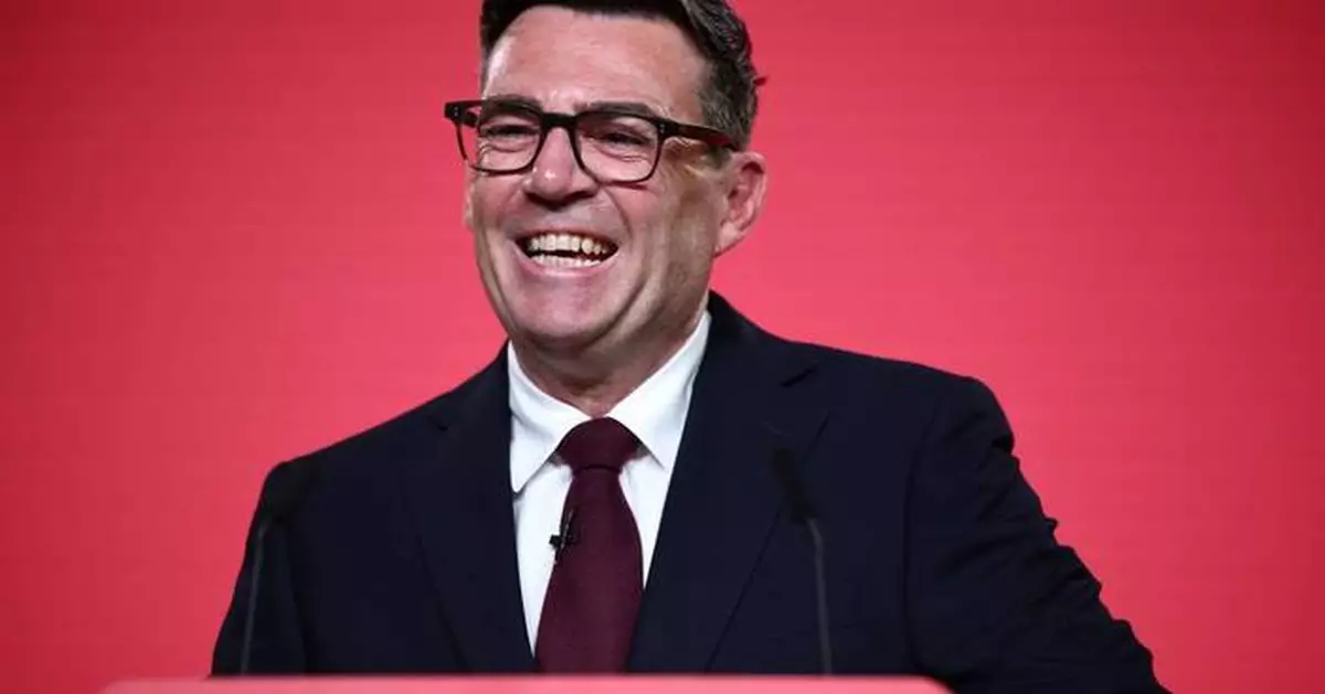 Andy Burnham is declared leader of UK's Labour Party, pledges to restore hope