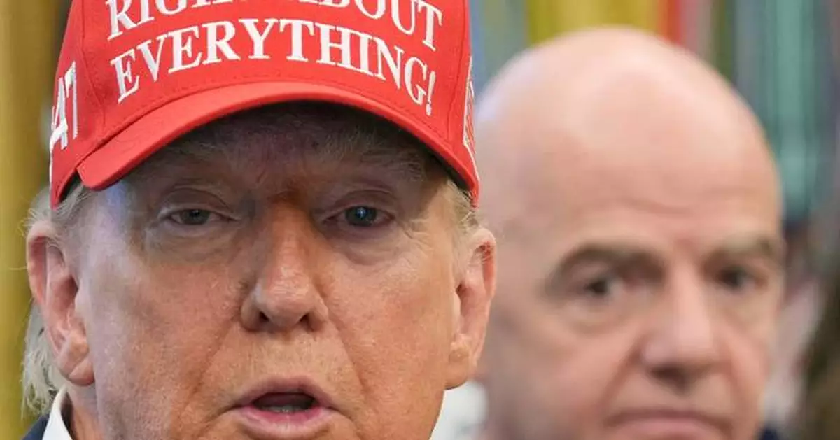 Red card furor puts Trump and Infantino's relationship under the spotlight again