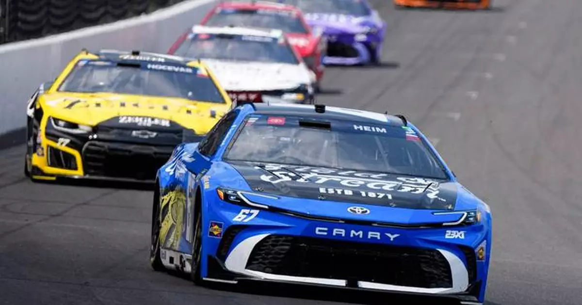 Corey Heim executes daring pass on final restart and holds on for historic Brickyard 400 victory