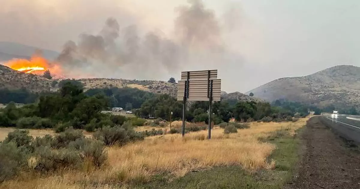 Major Oregon interstate closed for 70 miles due to wildfire