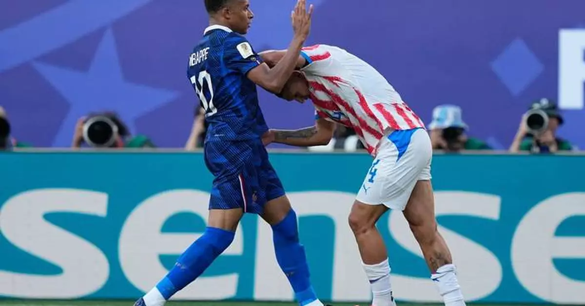 Paraguay gets physical in a heated World Cup loss to France in steamy Philadelphia