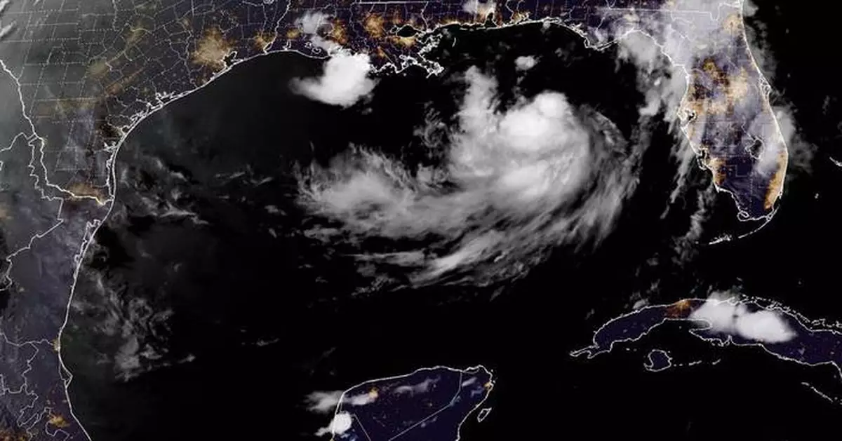 Tropical Storm Bertha in the Gulf of Mexico is moving toward the Florida Panhandle and Alabama