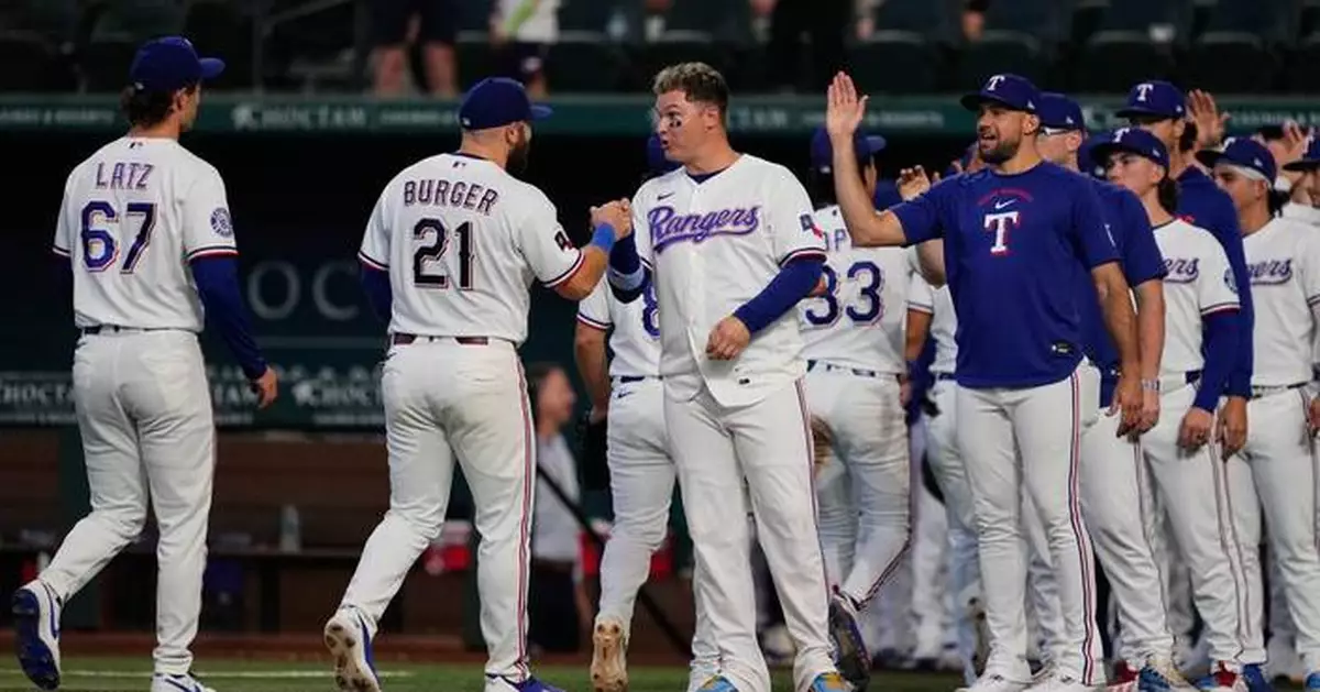 Rangers put themselves in good position as only AL West team with a winning record