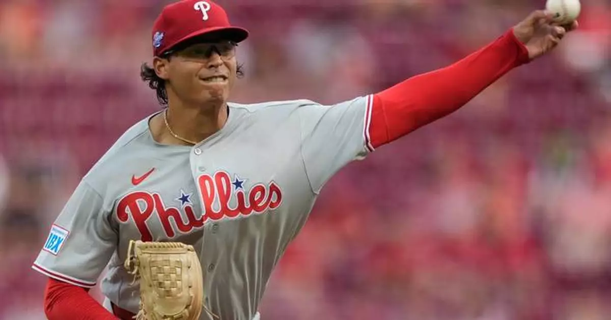Jesús Luzardo pitches 11-strikeout gem as Phillies defeat Reds 1-0 in pitcher's duel