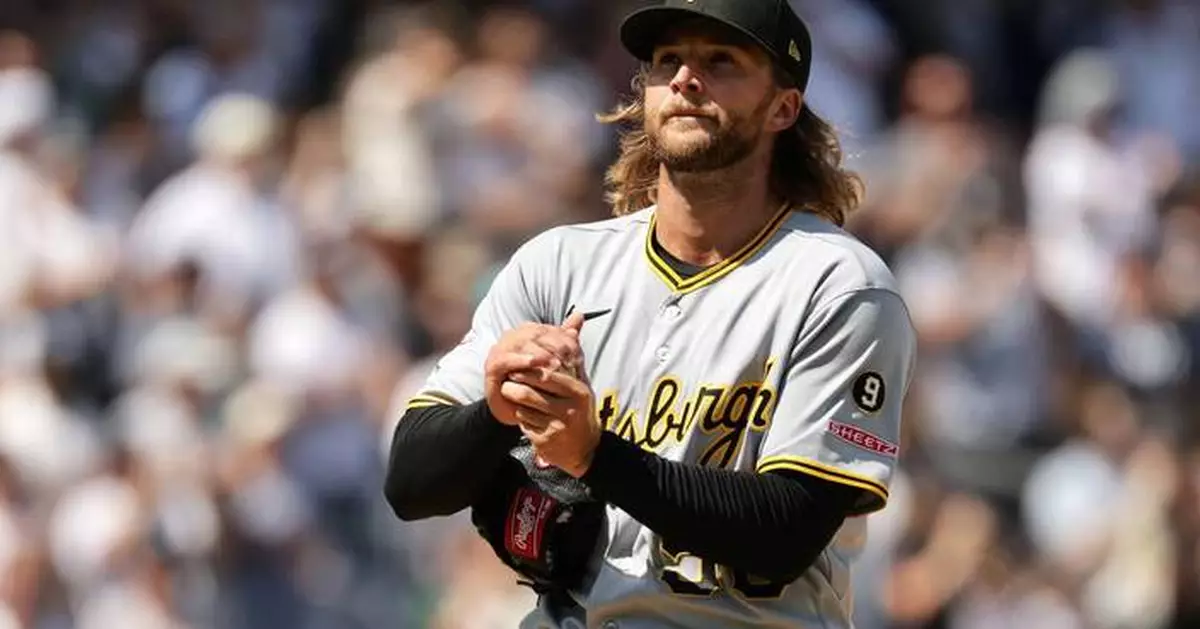 Triolo, Mangum lift Pirates over Yankees 5-3 in doubleheader opener after Cole strikes out 11