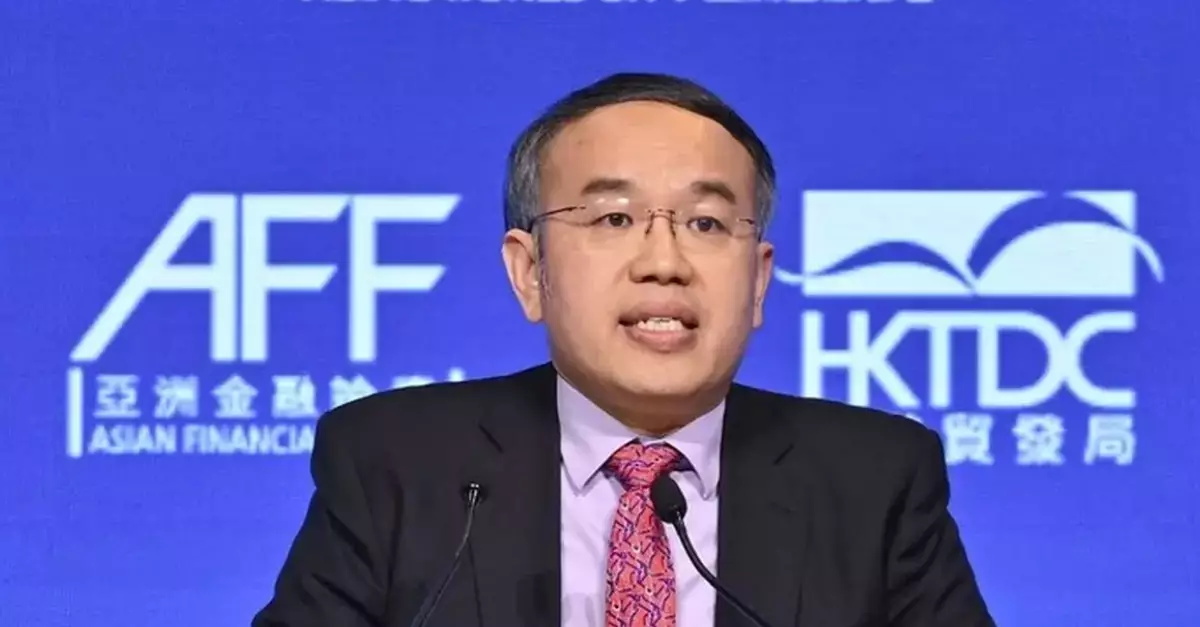 The Secretary for Financial Services and the Treasury, Mr Christopher Hui, Photo source: reference image
